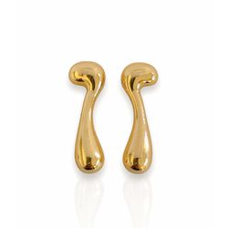 BRINCO FOLHEADO A OURO 18K ORGANICO - BRI11160-1F5 - Gabriela Ribeiro