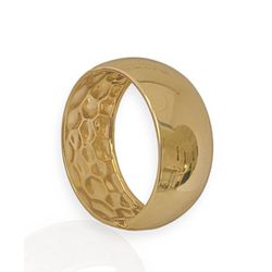 BRACELETE FOLHEADO A OURO TUBO LISO- DOURADO - BRA... - Gabriela Ribeiro