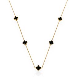 COLAR FOLHEADO A OURO 18K INSPIRAÇÃO - COL8591-1F... - Gabriela Ribeiro