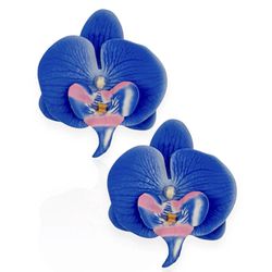 BRINCO FOLHEADO A OURO 18K FLORES REALISTAS - BRI1... - Gabriela Ribeiro