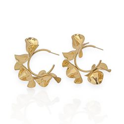 BRINCO FOLHEADO A OURO 18K MAX ORGANICO - BRI1159... - Gabriela Ribeiro
