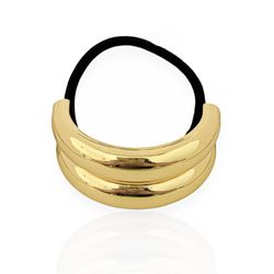 PRESILHA FOLHEADO A OURO 18K DOIS TUBOS - ACE1299... - Gabriela Ribeiro