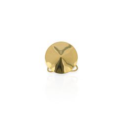 ANEL FOLHEADO A OURO 18K DISCO REGULAVEL - AN1844... - Gabriela Ribeiro