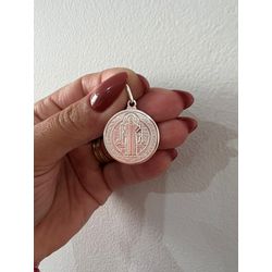 Pingente São Bento Prata 925 - GPR11B - GALA JOIAS