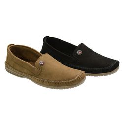 Combo 2 Pares Sapatilha Masculina Em Couro Nobuck ... - GALWAYCALCADOS