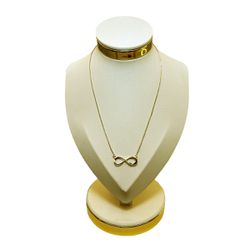 Colar Infinito Semijoia Ouro - L4 CL1405 107 - GAROA SEMIJOIAS