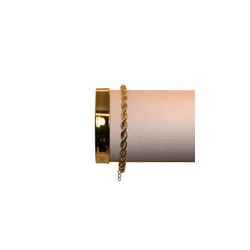 Pulseira Trança Semijoia Banhado Ouro 18k - L4 WS0... - GAROA SEMIJOIAS