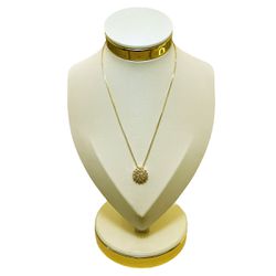 Colar Floresça Semijoia Ouro - L1-FL-070-98 - GAROA SEMIJOIAS