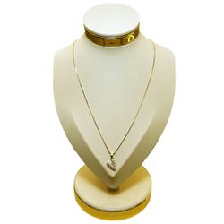 Colar Pingente Vazado Coração - L3 500949 107 - GAROA SEMIJOIAS