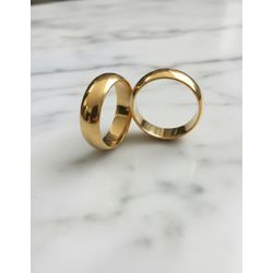 Par de Alianças Legado 18K - LEGADO-18K - Gerlu Joias