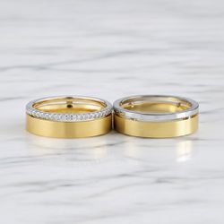 Par Casamento Crystal 14K - AL-Crys - Gerlu Joias