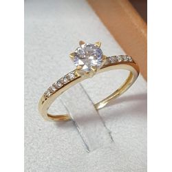 Anel Aldebaran Ouro 18K Noivado - ALB-18K - Gerlu Joias