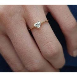 Anel Polaris Ouro 18K Noivado - POL-18K - Gerlu Joias