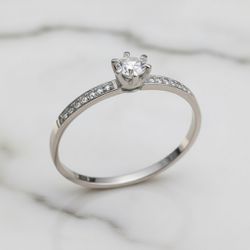 Anel Noivado Lumière - AN-Limie - Gerlu Joias