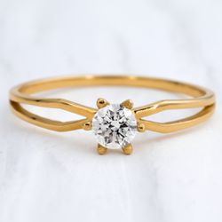 Anel Noivado Windsor Copia - AN-Windor - Gerlu Joias