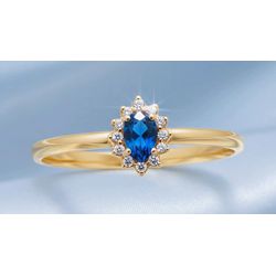 Anel de Formatura Isis Ouro 14K - AN-Isis-14K - Gerlu Joias