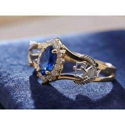 Anel de Formatura Minerva Ouro 14K - AN-Minerva-14 - Gerlu Joias