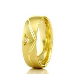 Par de Alianças de Casamento em Ouro 18K Trabalhad... - Gerlu Joias