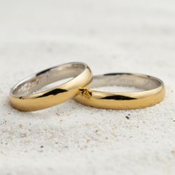 Par de Alianças Atena - Atena - Gerlu Joias