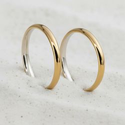 Par de Alianças Classic - Classic 2 - Gerlu Joias