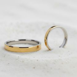 Par de Alianças Orion - ORION 2 - Gerlu Joias