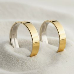 Par de Alianças Viena - Viena - Gerlu Joias