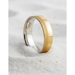 Par de Alianças Pulsar - MISTA - Gerlu Joias