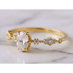 Anel Canopus Ouro 14K Casamento - CAN-14K - Gerlu Joias