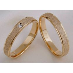 Par de Alianças Hera 18K - HER-3MM-18K - Gerlu Joias