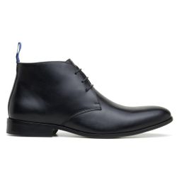 Bota Chukka Ankle de Amarrar Masculina Lodi Preta Gianno