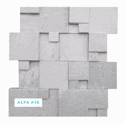 Mosaico Pedra Natural Alfa A16 30X30 Branco - Plaza Revestimentos 