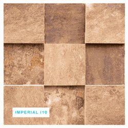 Mosaico Pedra Natural Imperial L10 30X30 Mesclado - Plaza Revestimentos 