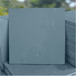 Piso Ardósia Cinza 30x30cm - PEDRAS BRASIL