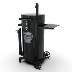 CHURRASQUEIRA DEFUMAÇÃO PIT SMOKER GRILLEX - PRETA... - GLOBAL PEDRAS