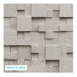 Mosaico Pedra Natural Marte M06 30X30 Branco - GLOBAL PEDRAS
