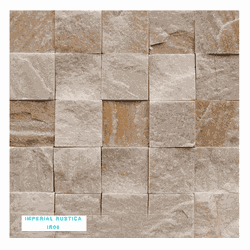 Mosaico Pedra Natural Imperial IR06 Placa 30X30 Me... - GLOBAL PEDRAS