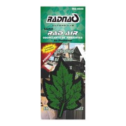 Aromatizante Ambientes Rad Air Automotivo Ponant R... - GNVWEB