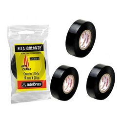 Kit 3 Fitas Isolantes Anti Chamas Adelbras 19mm X ... - GNVWEB