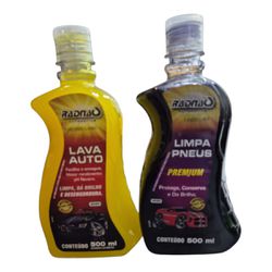 kIt Shampoo Automotivo + Limpa Pneus Pretinho 500m... - GNVWEB