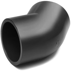 Joelho 45° - Ø160 mm soldável (PVC-U) - GOLDEN DRIP