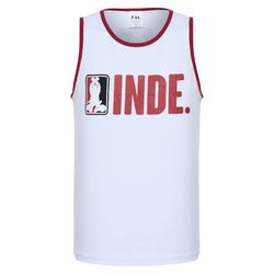 Camiseta Regata Branca "INDE."