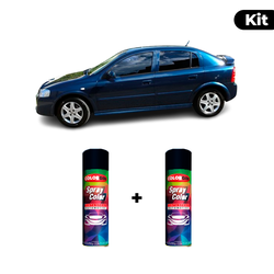 KIT SPRAY AUTOMOTIVO - AZUL CEPHEUS PER 2003 POL +... - Gon Tintas