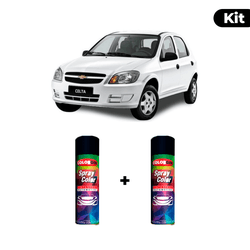 KIT SPRAY AUTOMOTIVO - BRANCO MAHLER 1994/04 POL +... - Gon Tintas