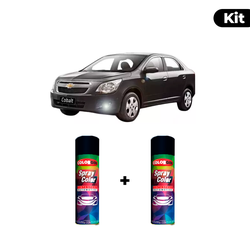 KIT SPRAY AUTOMOTIVO - CARBON FLASH PER 2011 POL +... - Gon Tintas