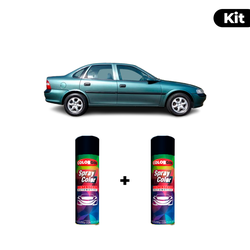 KIT SPRAY AUTOMOTIVO - VERDE ESQUADRA 1999 POL + V... - Gon Tintas