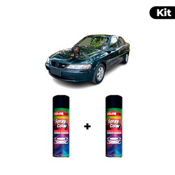 KIT SPRAY AUTOMOTIVO - VERDE WEST PER 1997 POL + V... - Gon Tintas