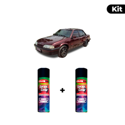 KIT SPRAY AUTOMOTIVO - VERMELHO SCHUMANN PER POL +... - Gon Tintas