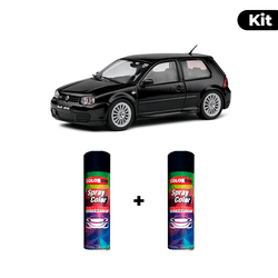 KIT SPRAY AUTOMOTIVO - BLACK MAGIC PER 1990 POL + ... - Gon Tintas