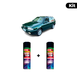 KIT SPRAY AUTOMOTIVO - VERDE BORNEO PER 1998 POL +... - Gon Tintas