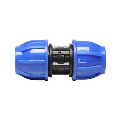 União compressão para PEAD (25mmx25mm) - 3893 - GOTA CERTA IRRIGAÇÃO